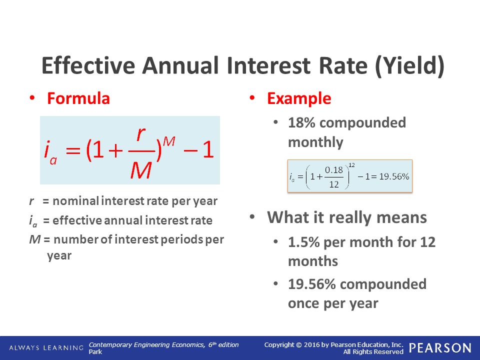 Annual interest deals rate to monthly