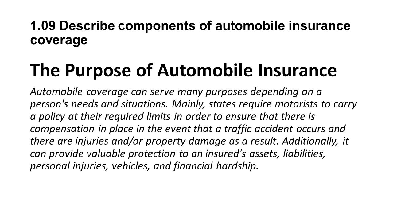 what does auto insurance cover