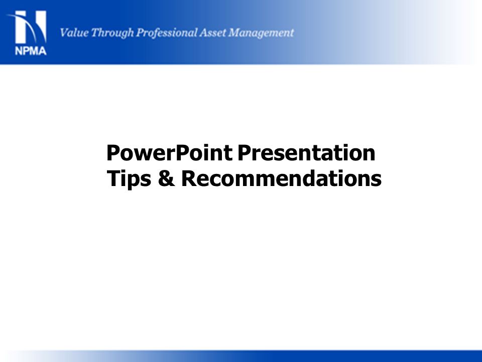 powerpoint presentation tips recommendations insert your powerpoint recommendations