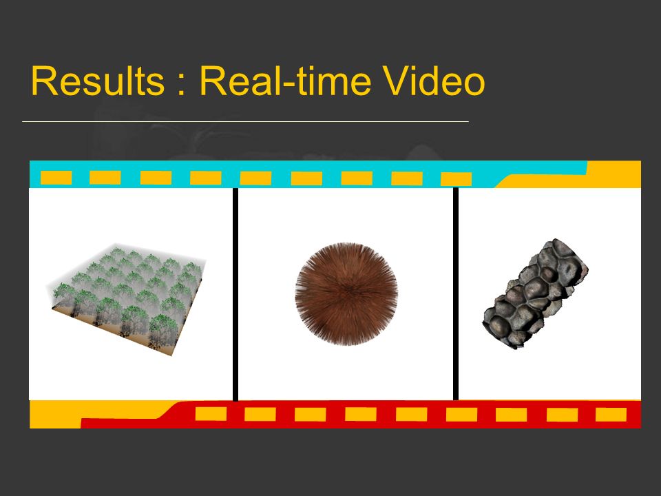 Results : Real-time Video