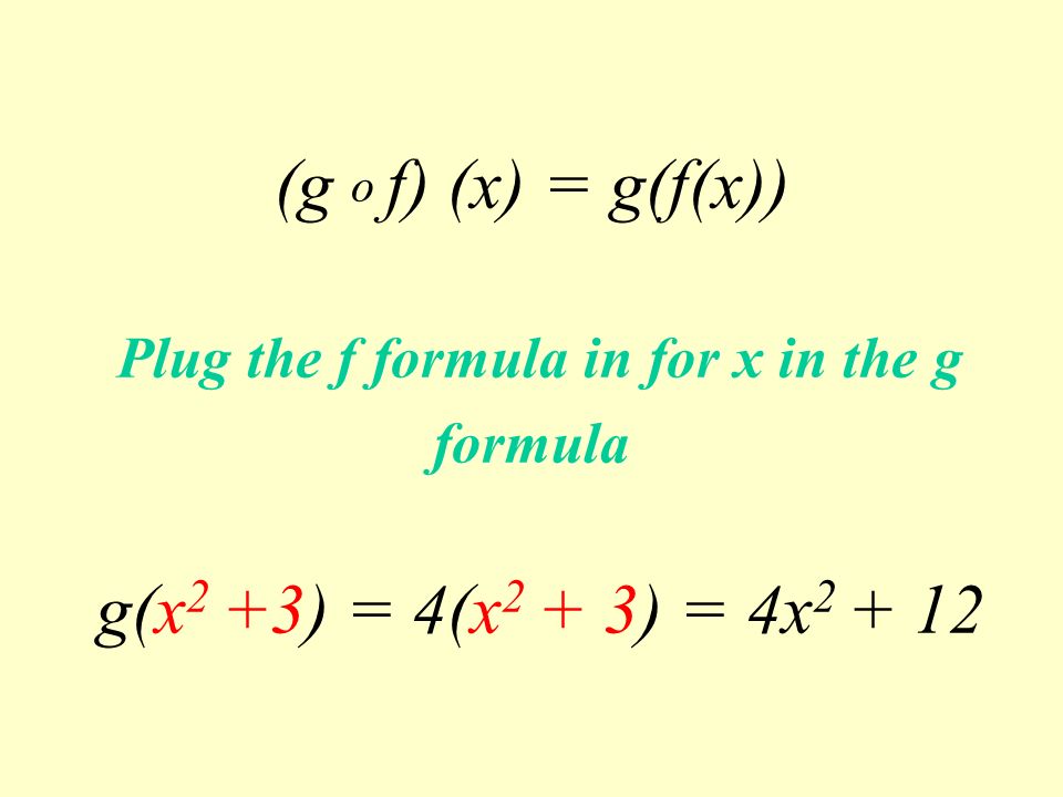 Composition Of Functions Definition Of Composition Of Functions The Composition Of The Functions F And G Are Given By F O G X F G X Ppt Download