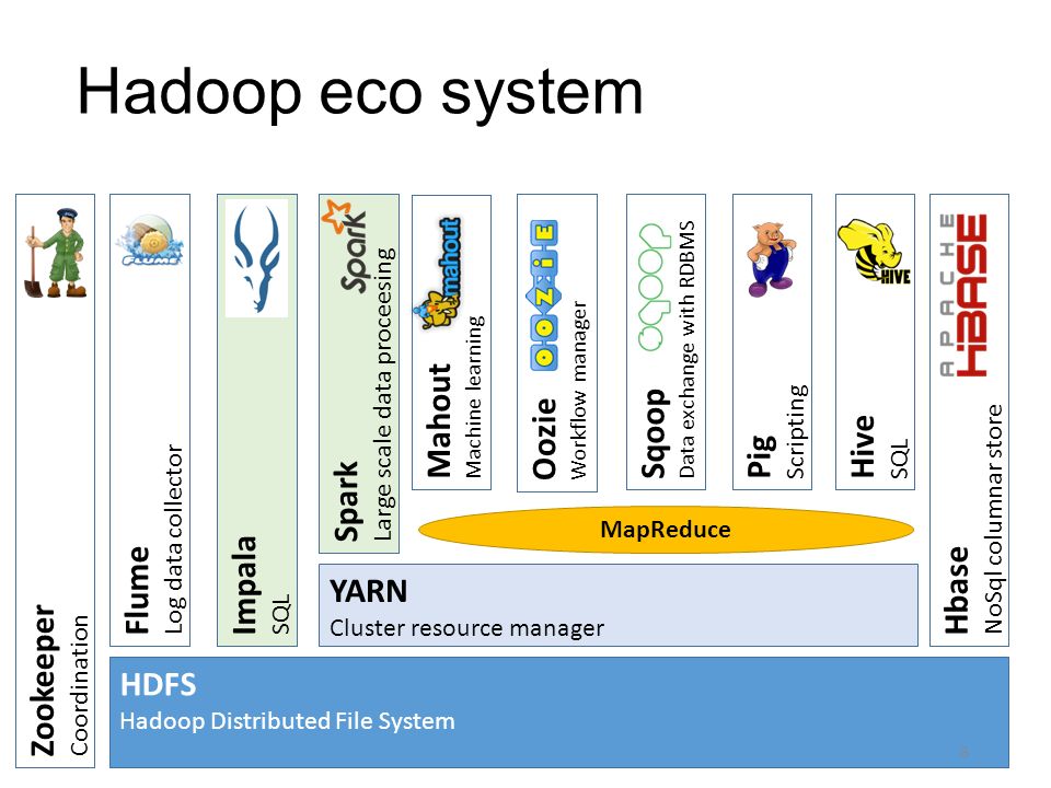 Hadoop resource Manager. Hadoop ecosystem 2024.