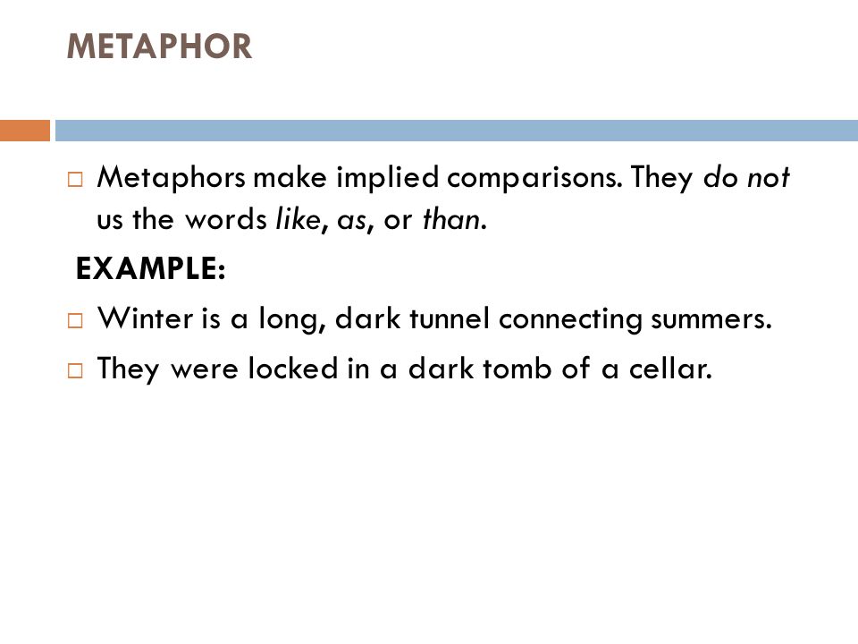 winter metaphors