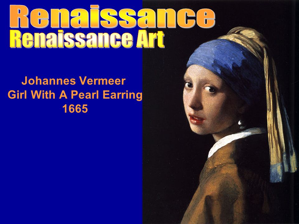 Johannes Vermeer Girl With A Pearl Earring 1665