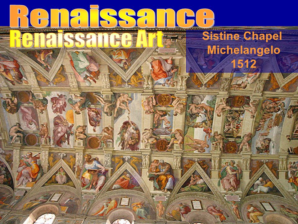 Sistine Chapel Michelangelo 1512