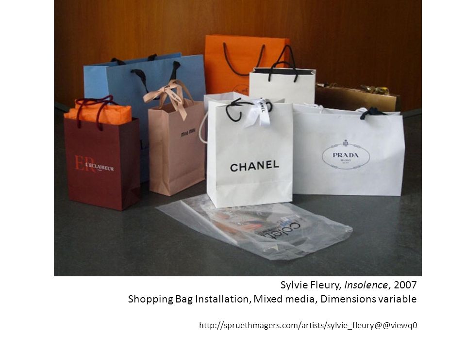 Sylvie Fleury, Chanel Shopping Bag (2008), Available for Sale