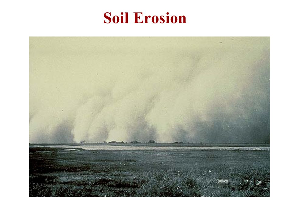 Soil Erosion