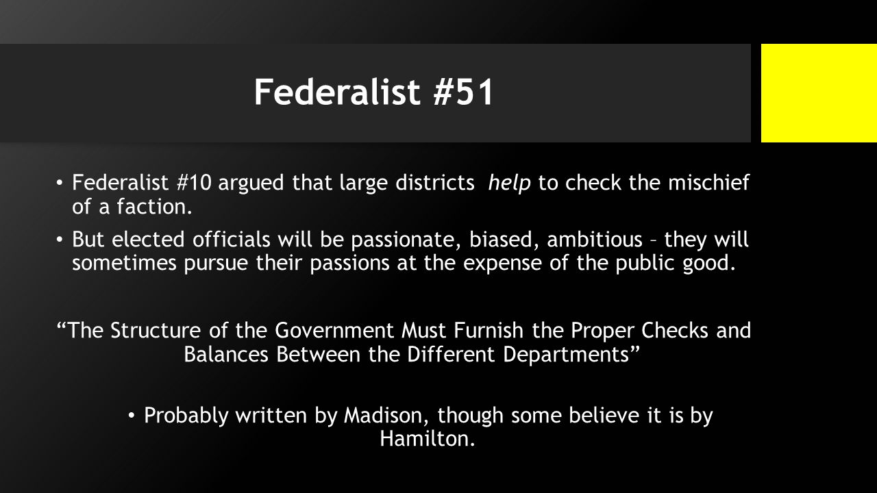 federalist number 51
