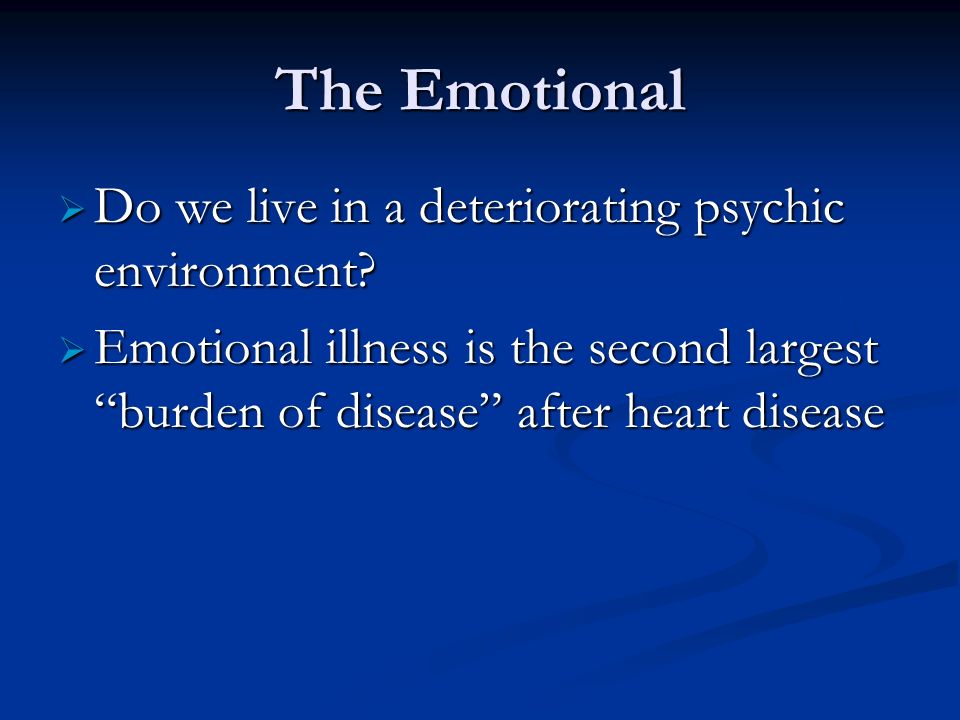 Health: The Emotional, Social, and Spiritual Paradigms Richard A ...