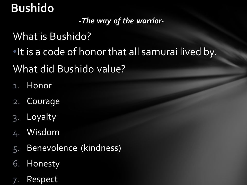 samurai who gave an oath of loyalty