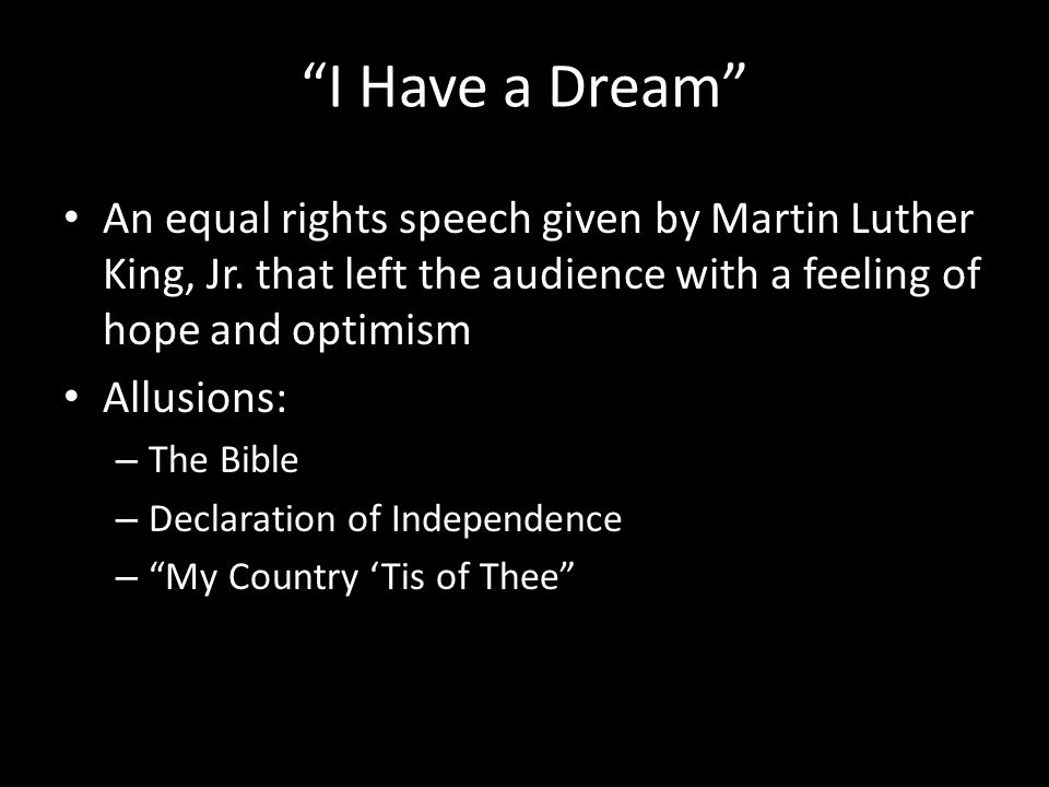 examples of allusion in the declaration of independence
