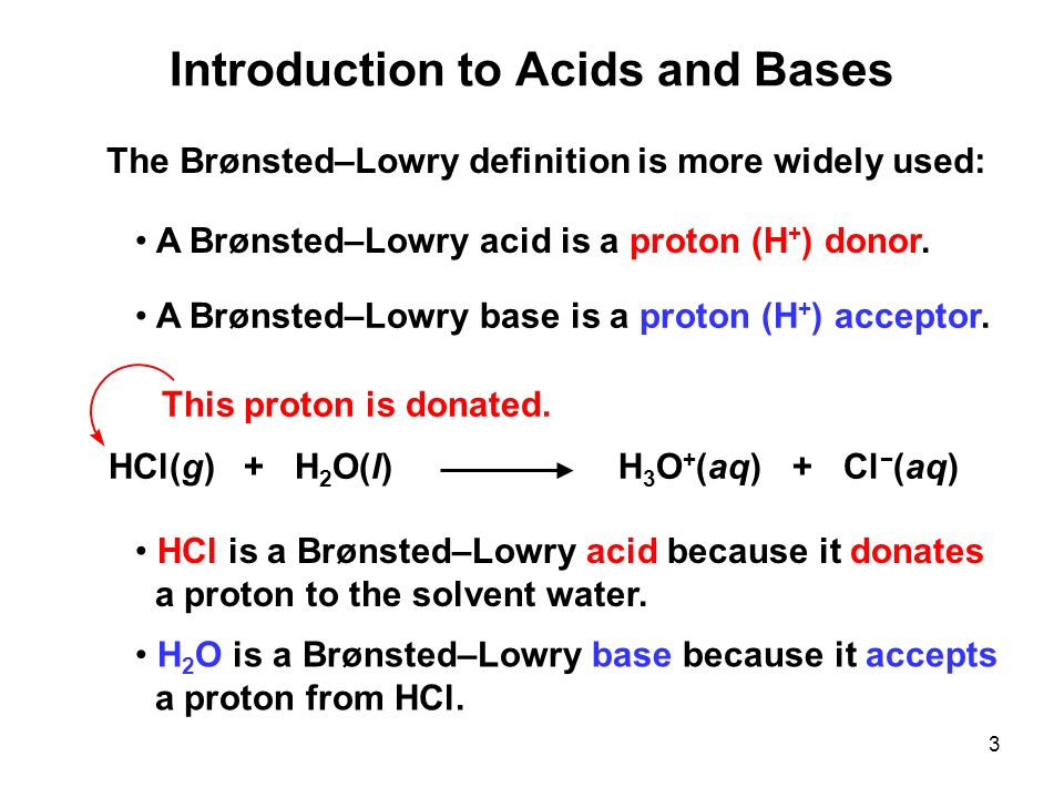 1 Introduction to Acids and Bases The earliest definition was given by  Arrhenius: An acid contains a hydrogen atom and dissolves in water to form  a hydrogen. - ppt download
