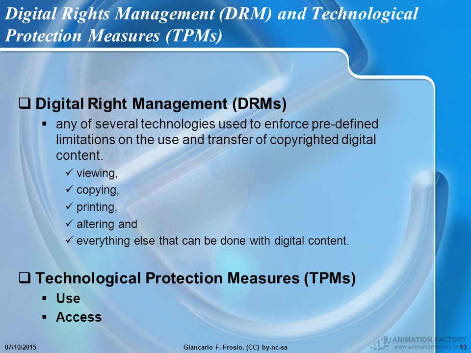 Rights management. Interface message Processor.