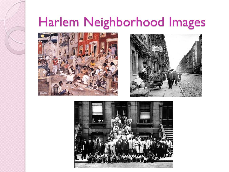 Harlem Neighborhood Images