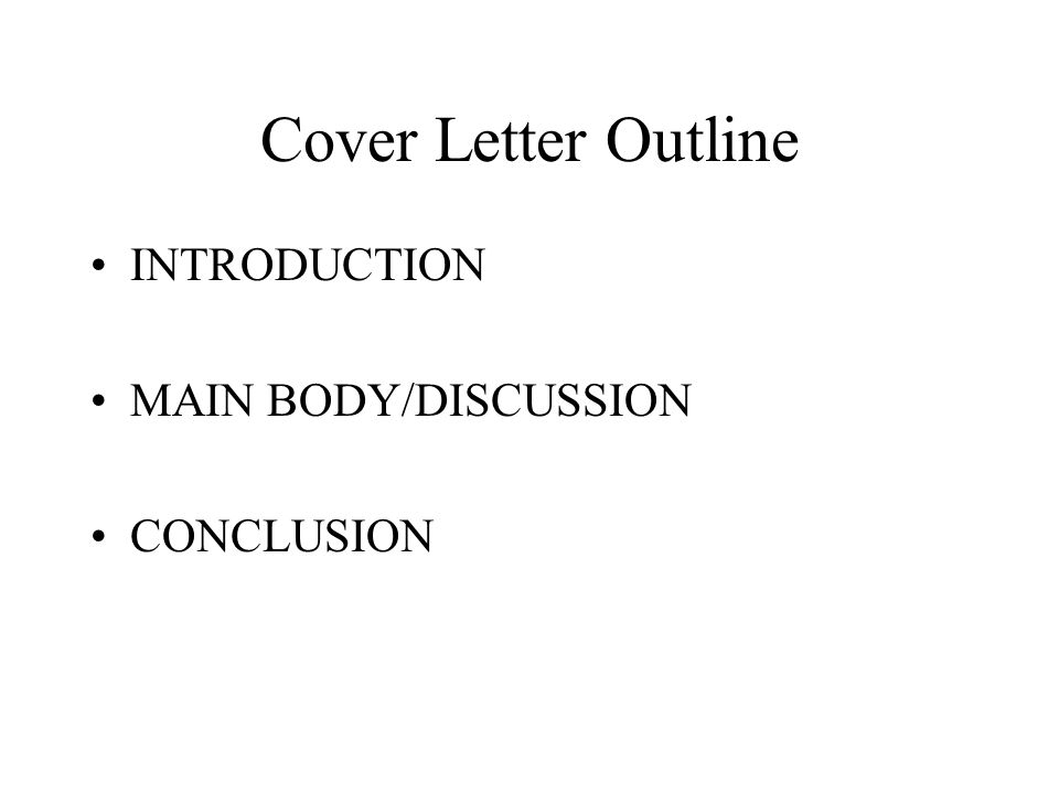 What is a Cover Letter.