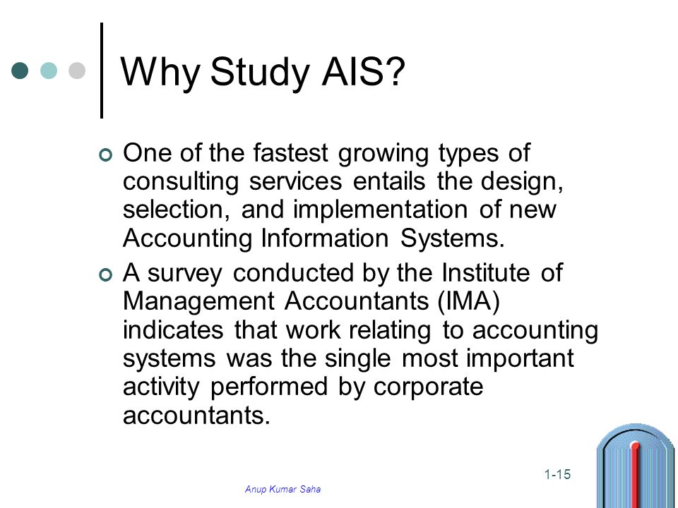 Anup Kumar Saha 1-15 Why Study AIS.