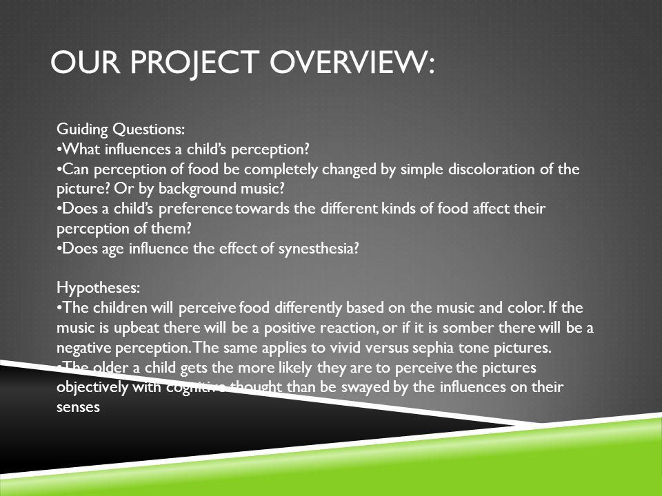 Children and their perception of food influenced by music Christy Allen  Kelly Regan HEINZ WERNER. - ppt download