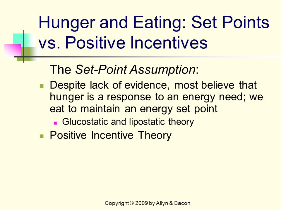 photo Positive Incentive Theory much chapter 12 hunger eating