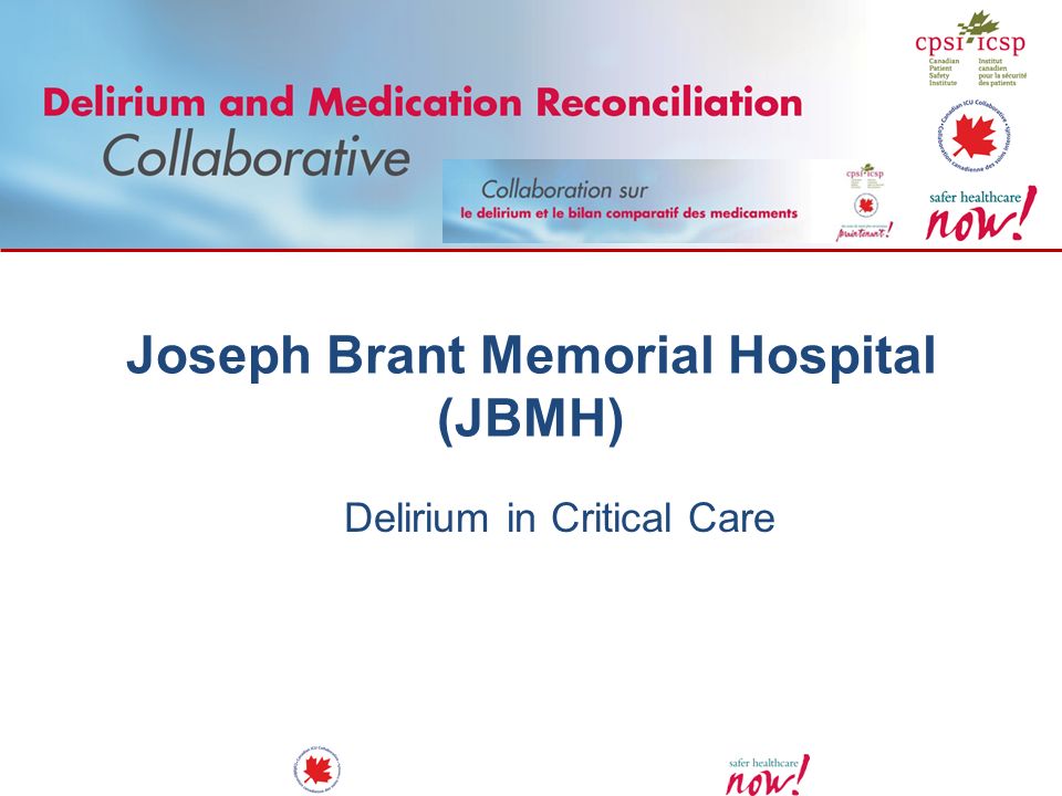 Joseph Brant Hospital Organizational Chart