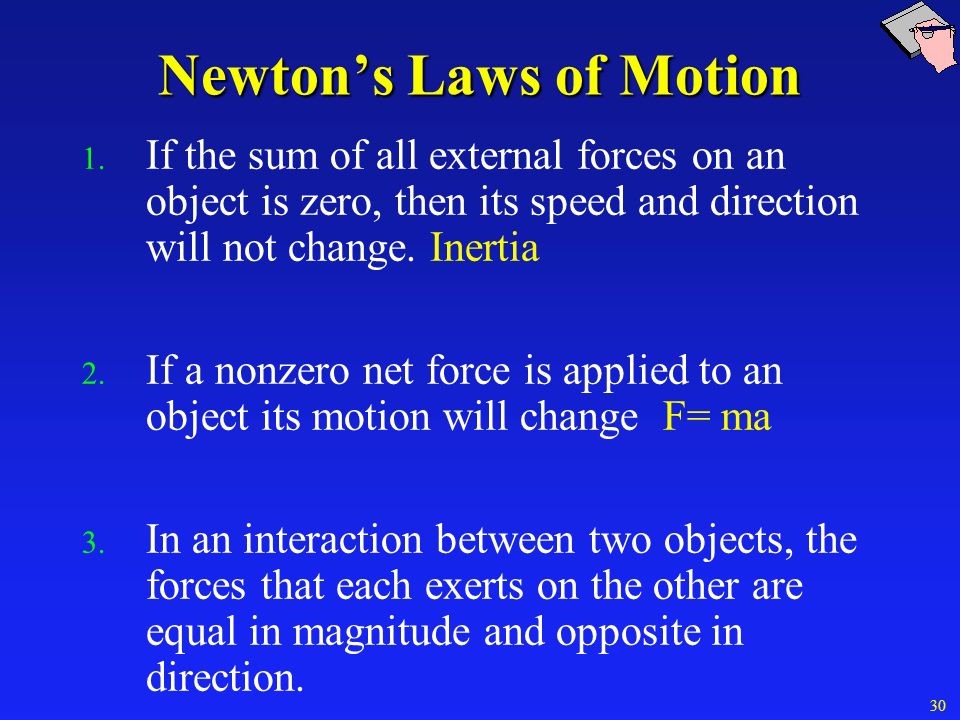 Newton’s Laws of Motion 1.