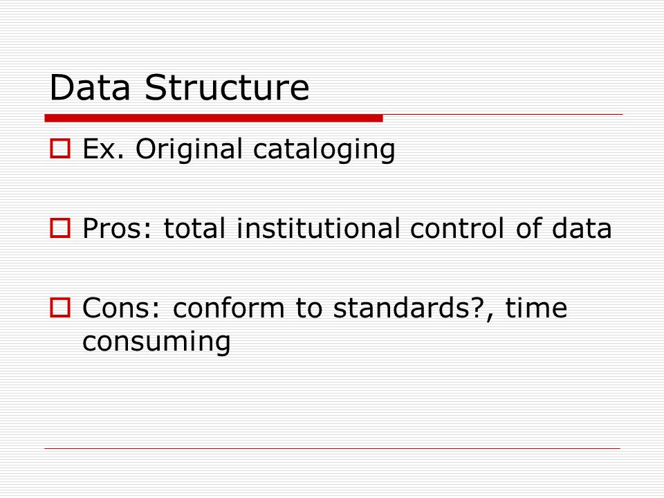Data Structure  Ex.