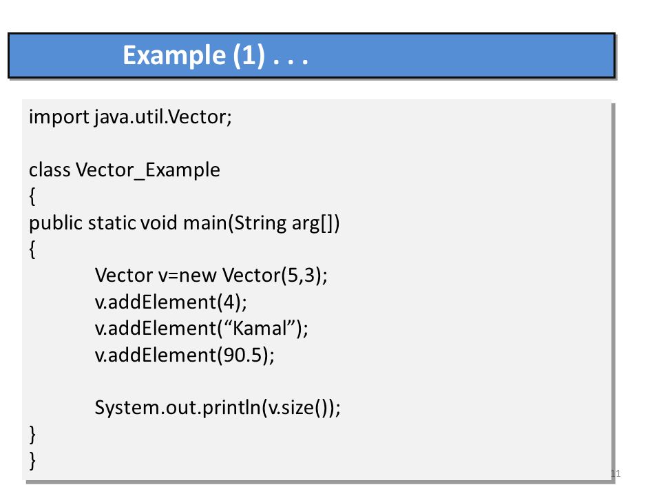 04/29/ Introduction to Vectors?... A vector is a dynamic array. - It can be  expanded and shrunk as required - A Component of a vector can be accessed.  - ppt download