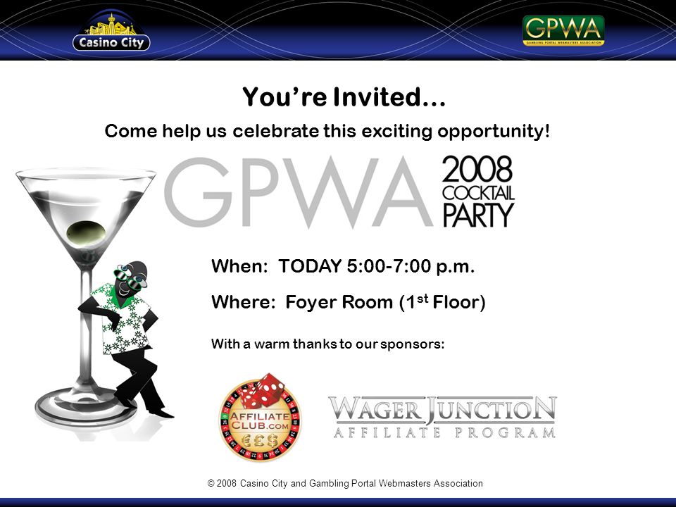 You’re Invited… Come help us celebrate this exciting opportunity.