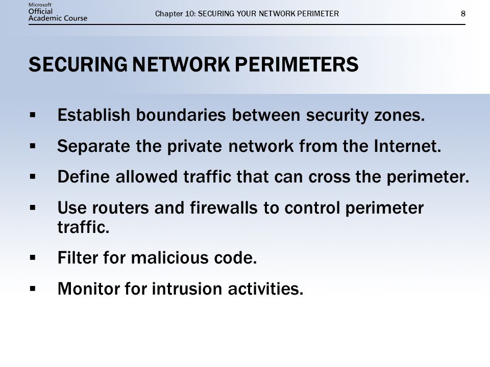 Network Security Zones