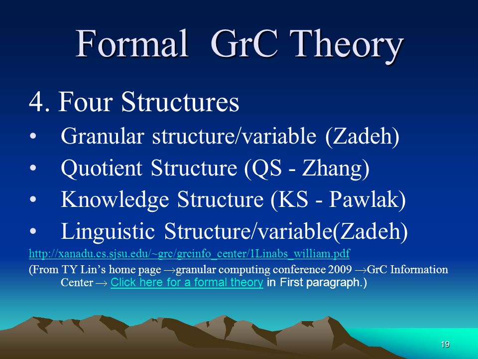19 Formal GrC Theory 4.