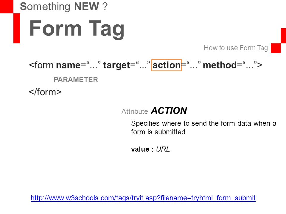 Getattribute js. Атрибут Action тега form. How to tag.