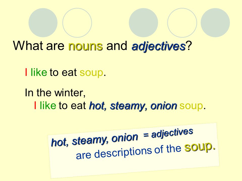 MJH_teacher nouns adjectives What are nouns and adjectives .