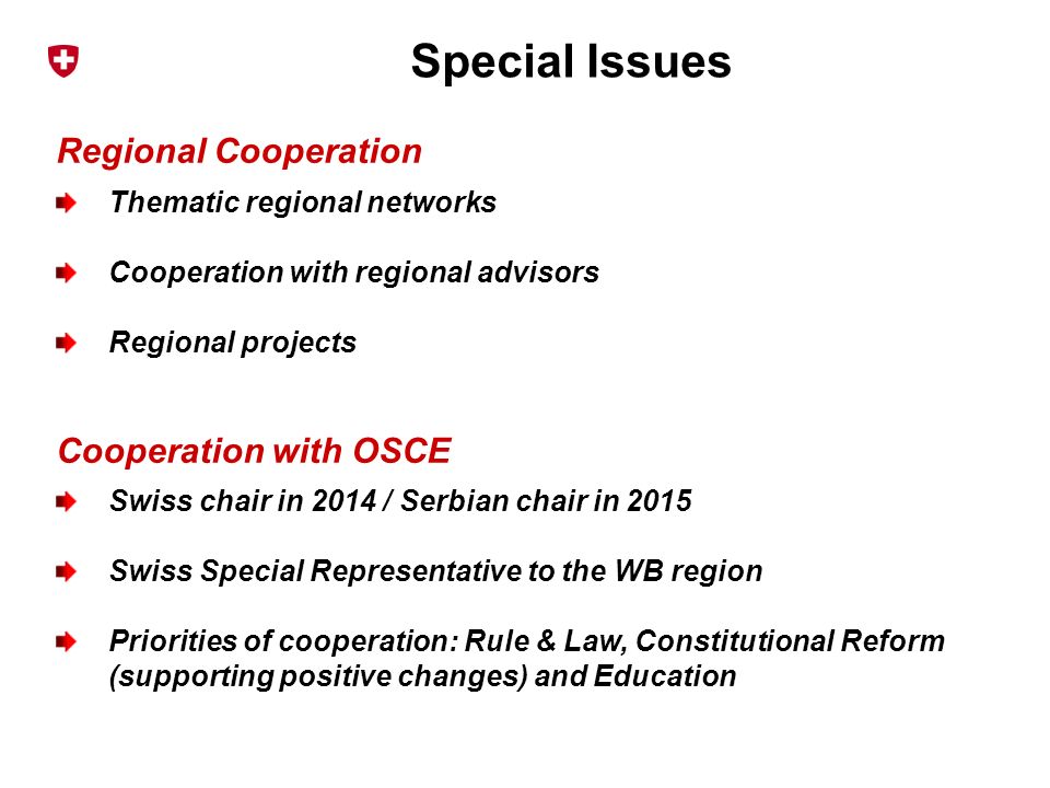 swiss development cooperation joseph guntern director of cooperation