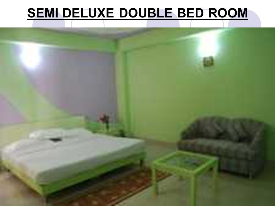SEMI DELUXE DOUBLE BED ROOM