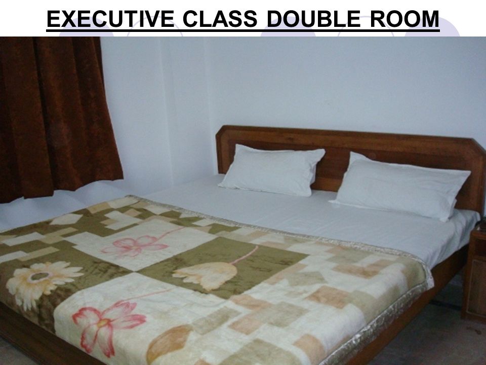 EXECUTIVE CLASS DOUBLE ROOM