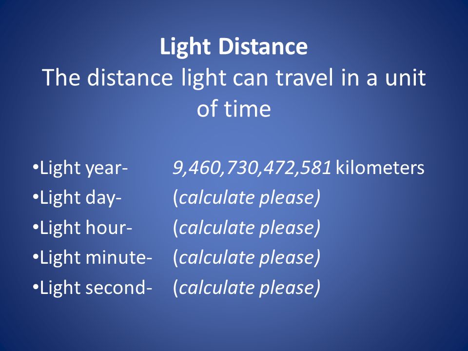 Kan ikke lide Trivial Mentor Astronomical Distances. Distances between objects in outer space can be so  vast that to measure them in terrestrial units would require huge numbers.  - ppt download