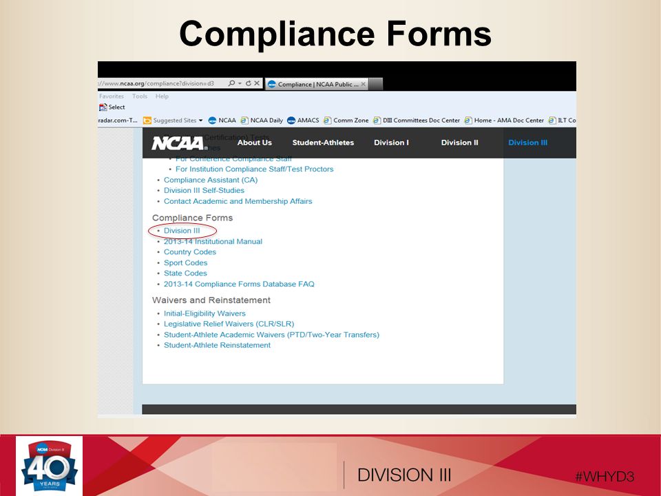 Compliance Forms