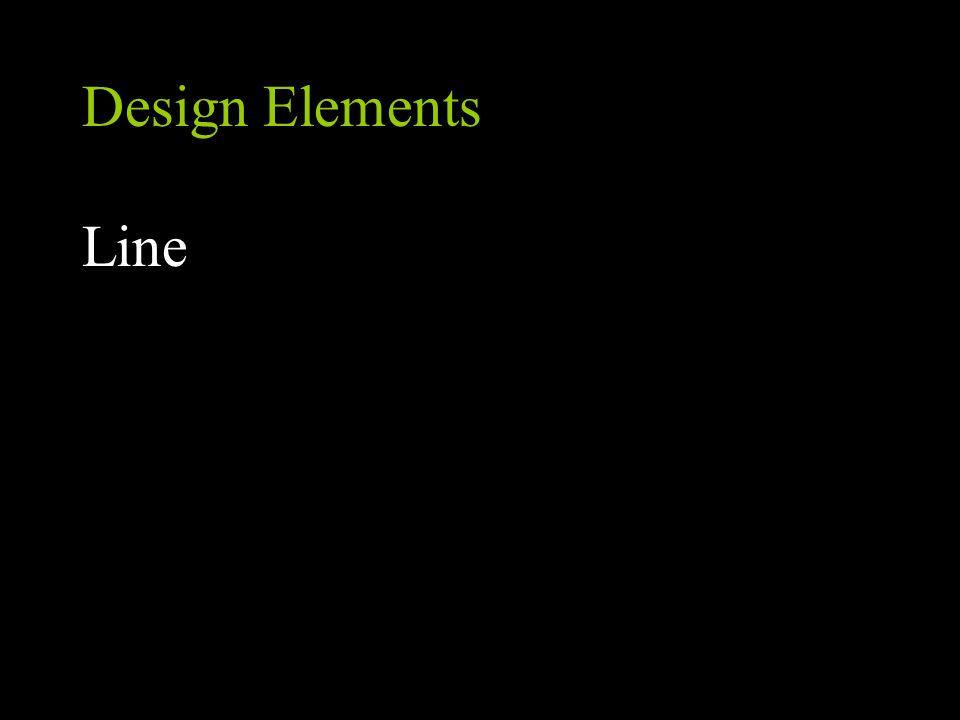 Design Elements Line