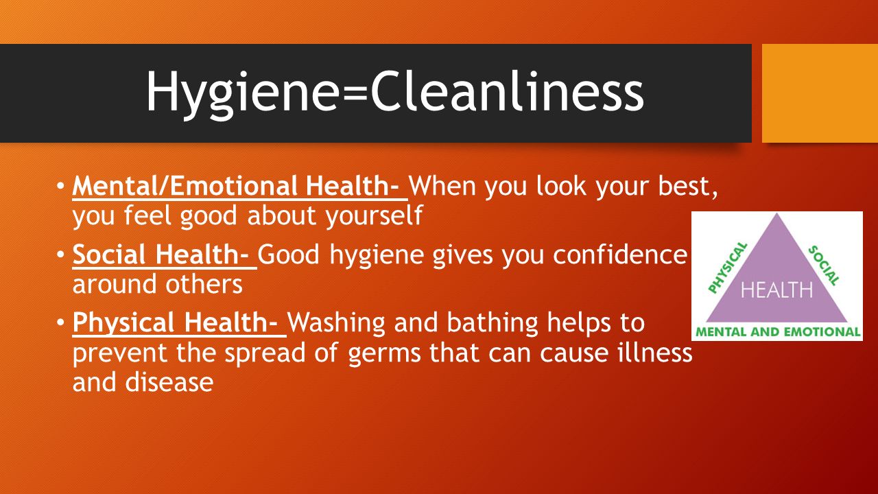 physical cleanliness