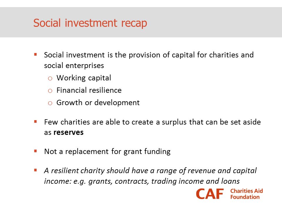 Social Investment What Are The Opportunities Dharisha Mirando