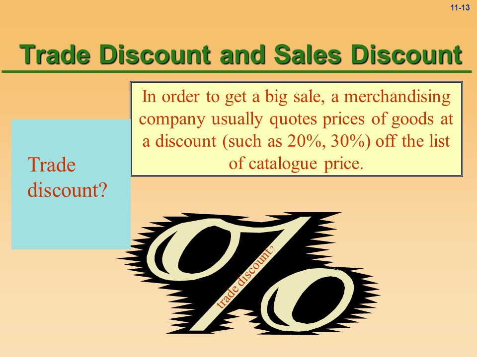11-12 If the debit side is sales account instead of sales returns and allowances.