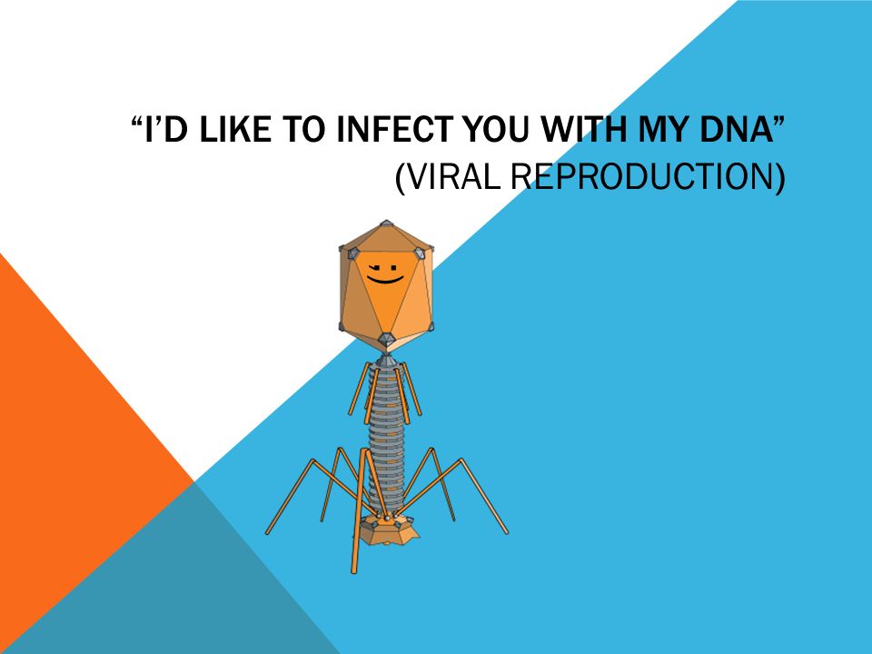 I’D LIKE TO INFECT YOU WITH MY DNA (VIRAL REPRODUCTION) ;)
