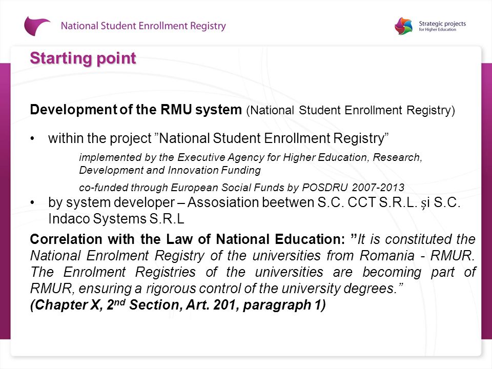 student enrollment system project
