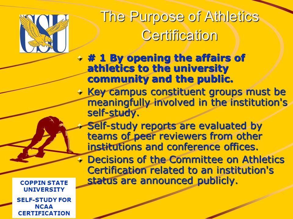ncaa division i athletics certification program the purpose of