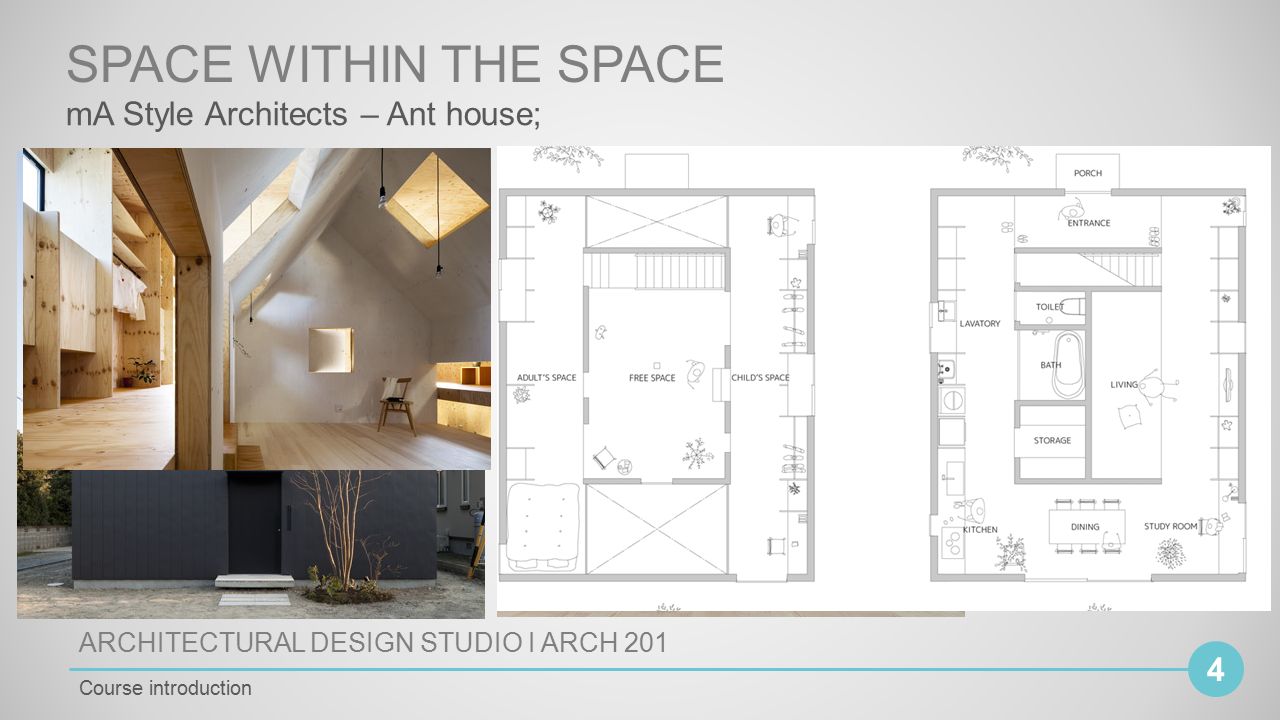 architectural design studio i arch 201 1st cycle bachelor of