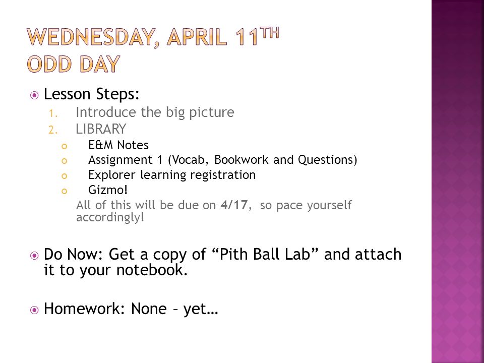 Lesson Steps 1 Introduce The Big Picture 2 Lesson Steps 1 Introduce The Big Picture 2