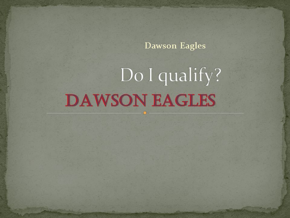 Dawson Eagles