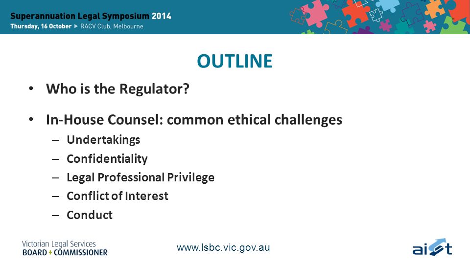 OUTLINE Who is the Regulator.