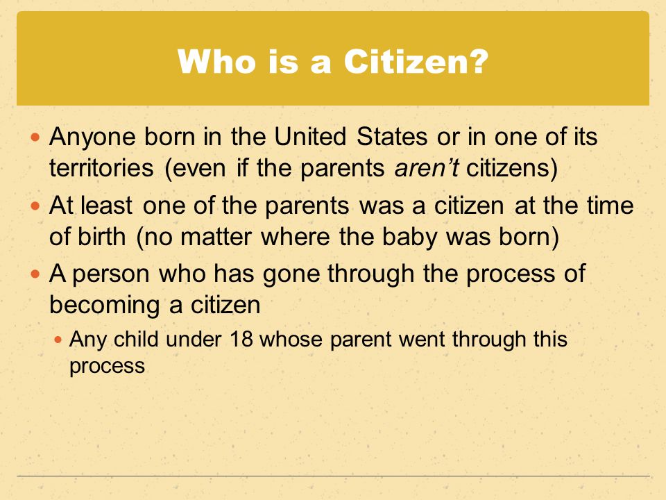 The Meaning of Citizenship Chapter Three. What It Means to Be a Citizen  Section ppt download