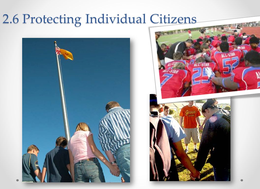 2.6 Protecting Individual Citizens
