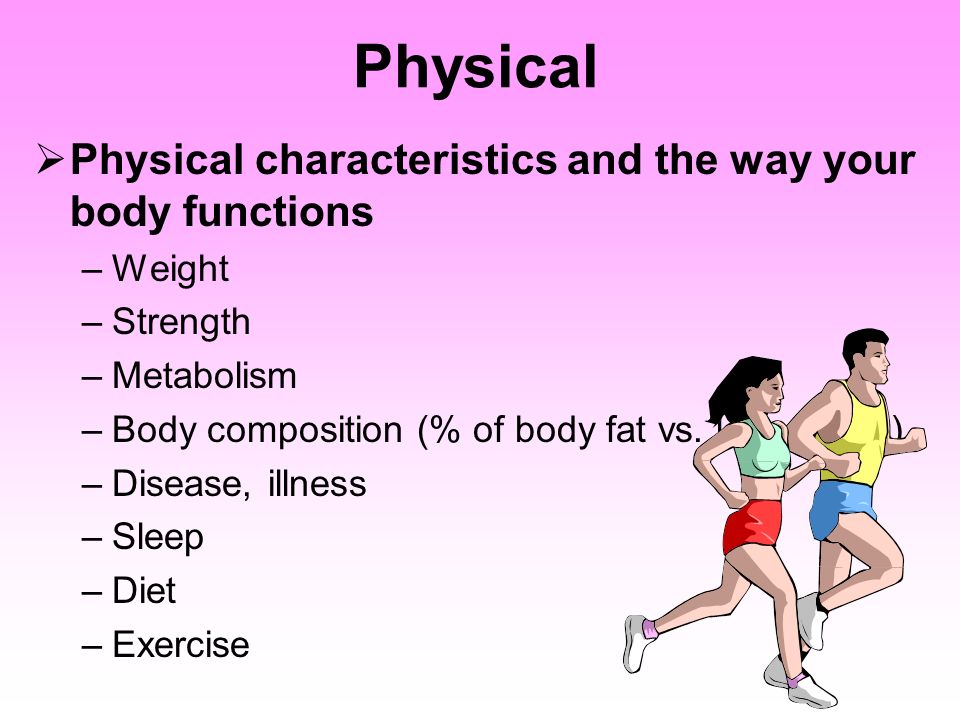 Topic lifestyle. Physical exercise презентация. Health слайд. Physical characteristics. Mental and physical Health лексика.